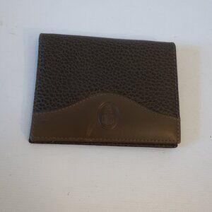 Womens Cross Brown Leather Card Wallet